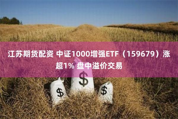 江苏期货配资 中证1000增强ETF（159679）涨超1% 盘中溢价交易