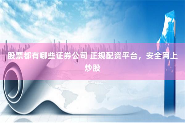 股票都有哪些证券公司 正规配资平台，安全网上炒股